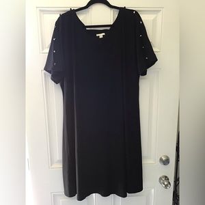 Plus size Black dress NWOTs,  size 22/24W